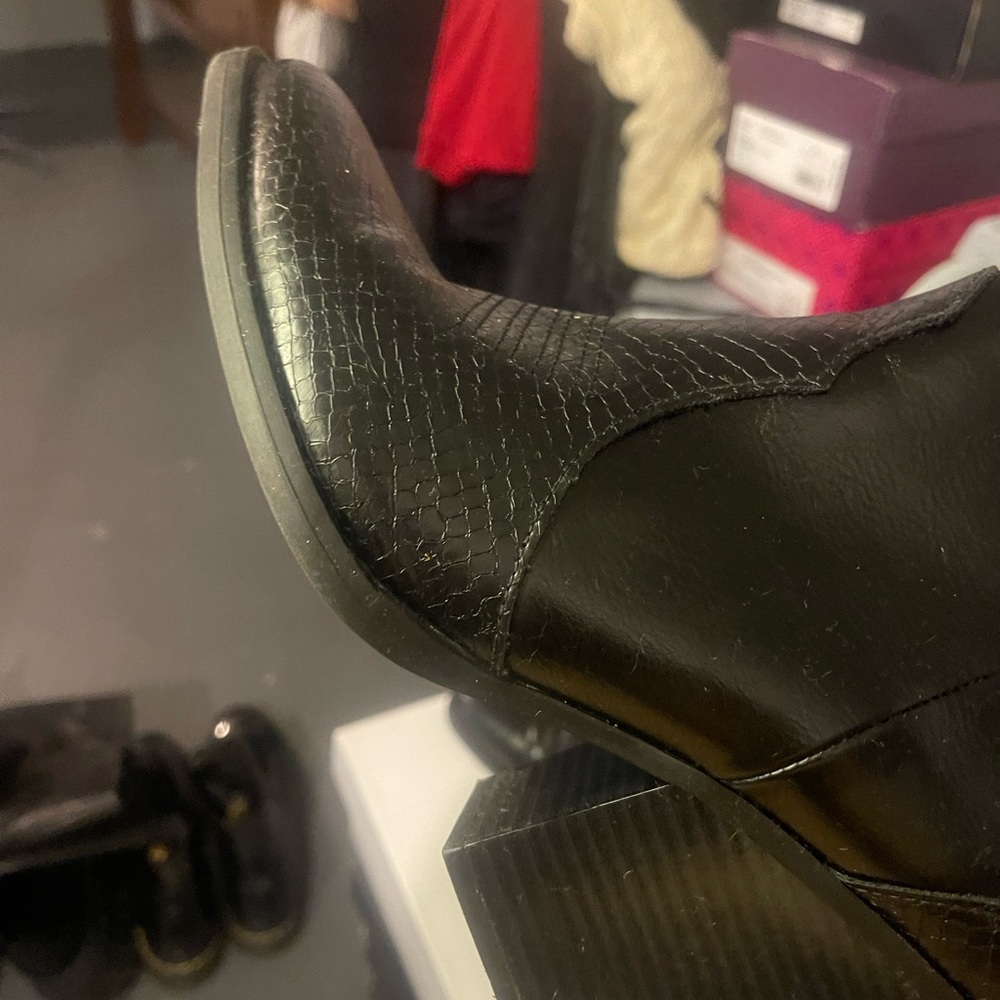Men's Black Leather Shoes